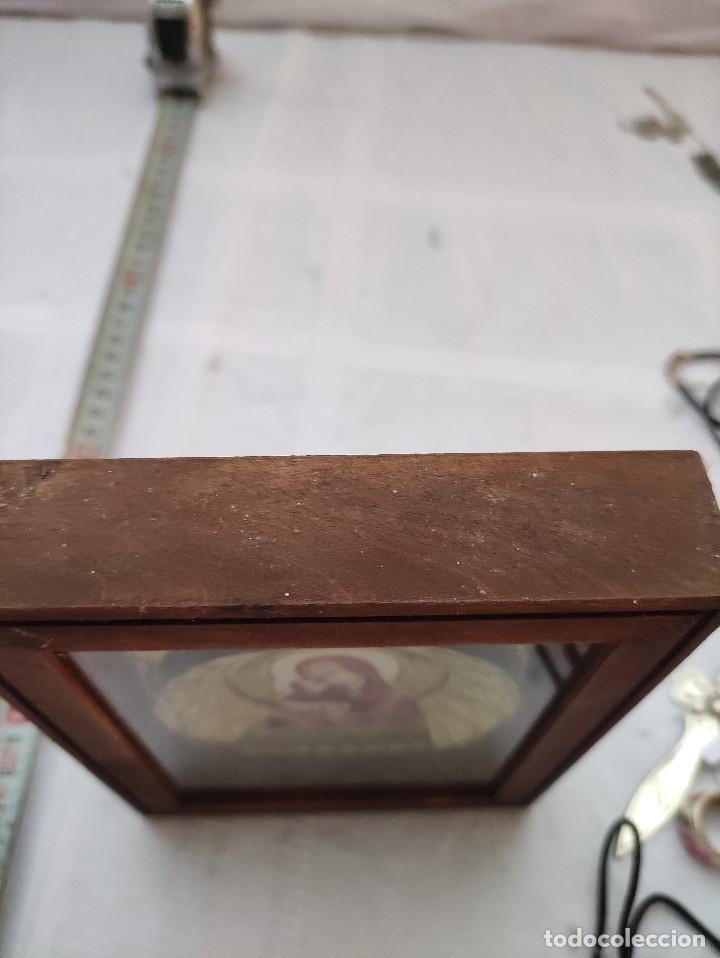 Arte: ANTIGUO ICONO EN VITRINA - Foto 3