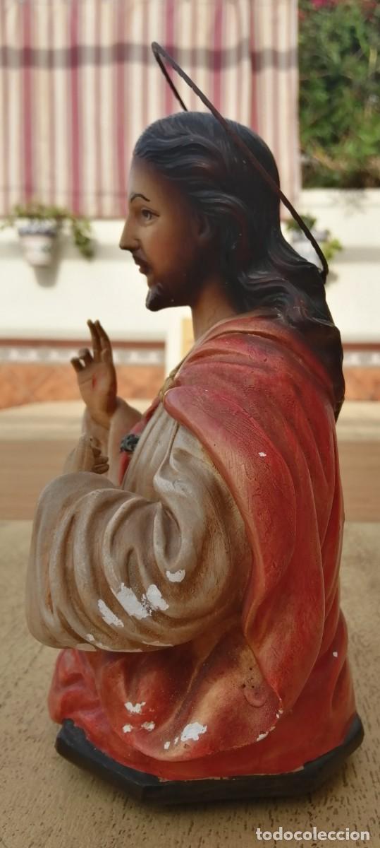 Arte: Busto Sagrado Coraz&oacute;n de Jes&uacute;s - Foto 4