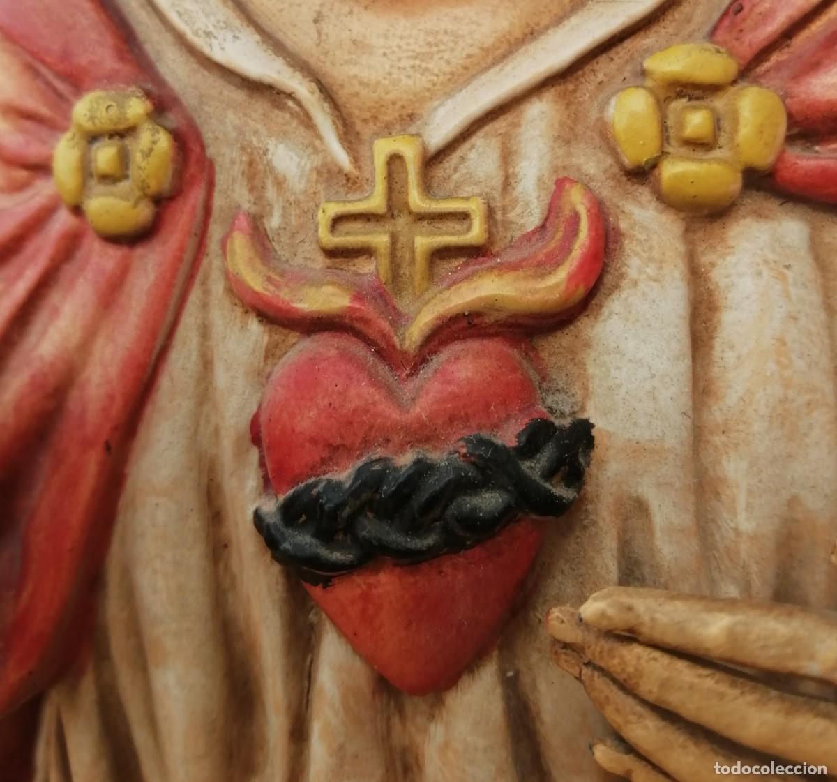 Arte: Busto Sagrado Coraz&oacute;n de Jes&uacute;s - Foto 8