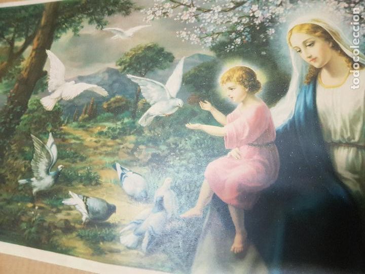 Arte: VIRGEN CON NI&Ntilde;O JESUS - Foto 4