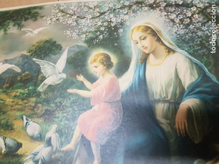 Arte: VIRGEN CON NI&Ntilde;O JESUS - Foto 5