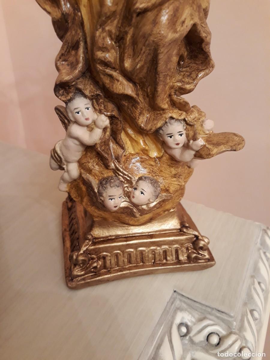 Arte: VIRGEN DE LA ASUNCI&Oacute;N (28CM) - Foto 4