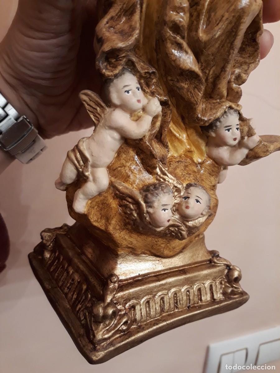 Arte: VIRGEN DE LA ASUNCI&Oacute;N (28CM) - Foto 5
