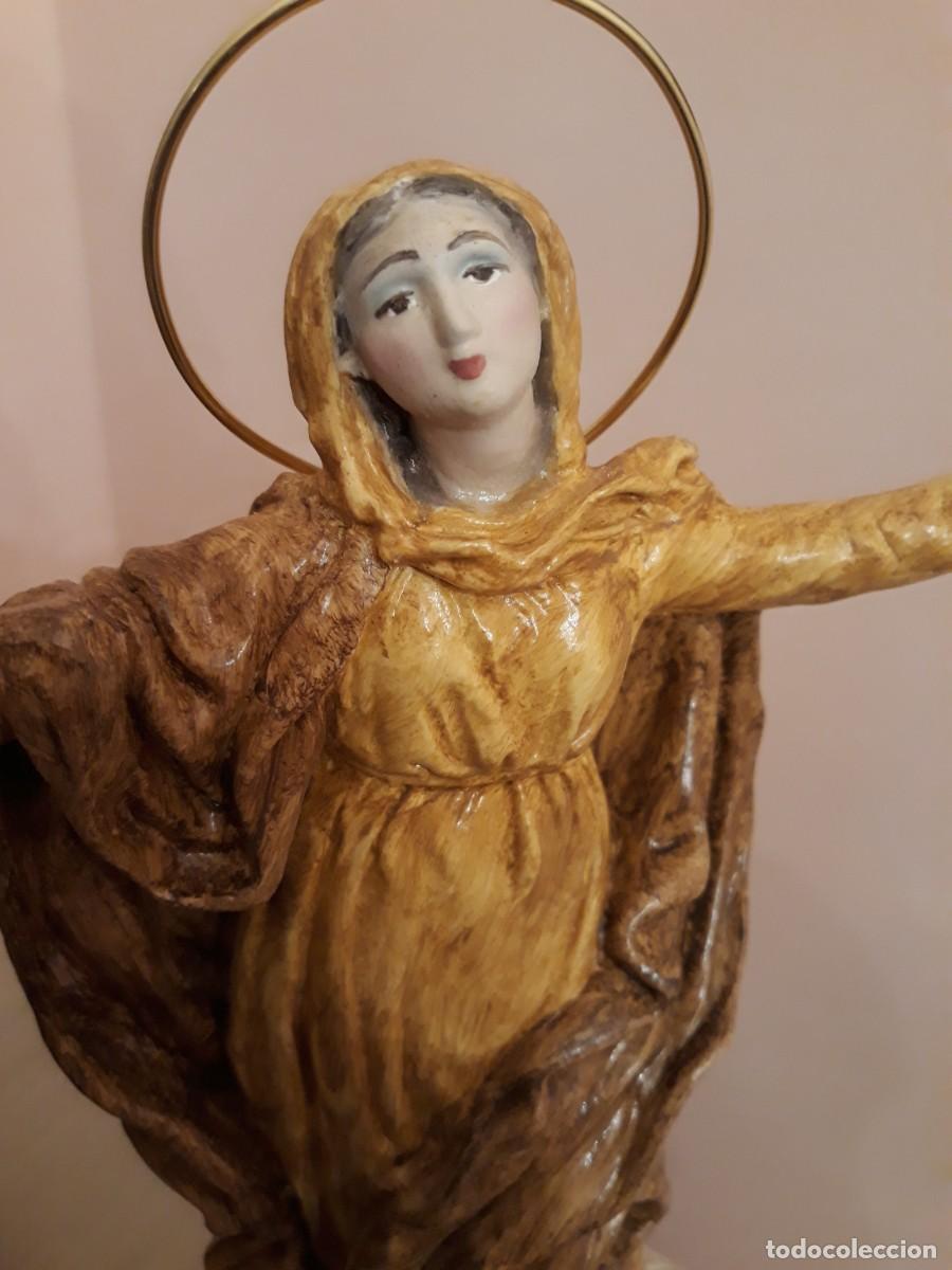 Arte: VIRGEN DE LA ASUNCI&Oacute;N (28CM) - Foto 9