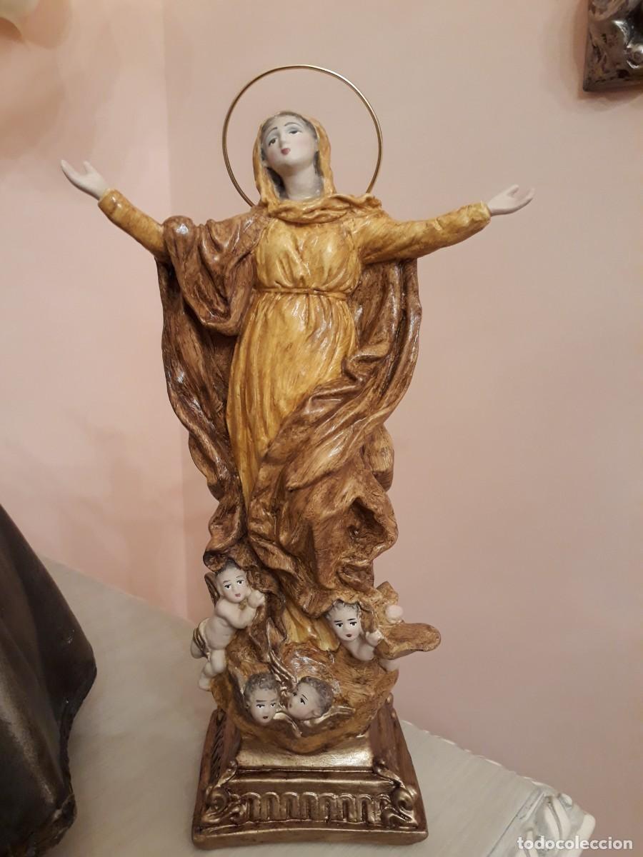 Arte: VIRGEN DE LA ASUNCI&Oacute;N (28CM) - Foto 10