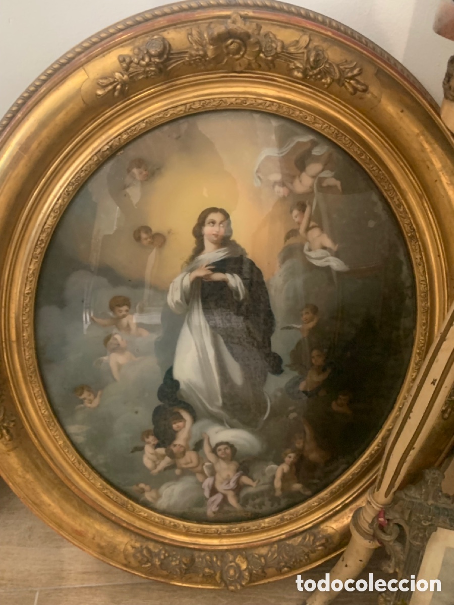 Arte: Cuadro franc&eacute;s del siglo xix - Foto 1