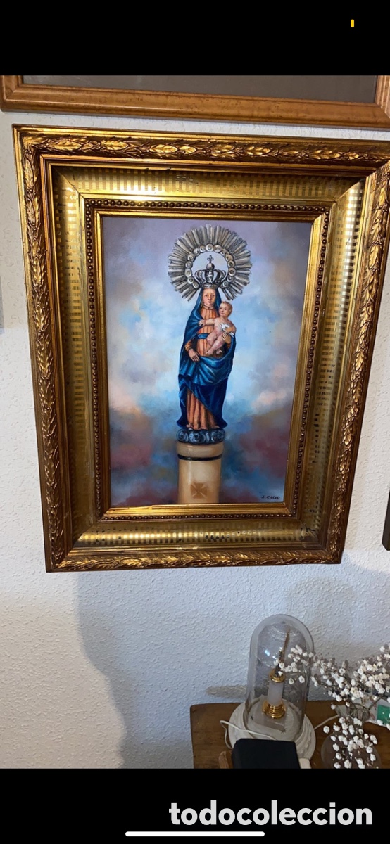 Arte: Cuadro Virgen del Pilar - Foto 1