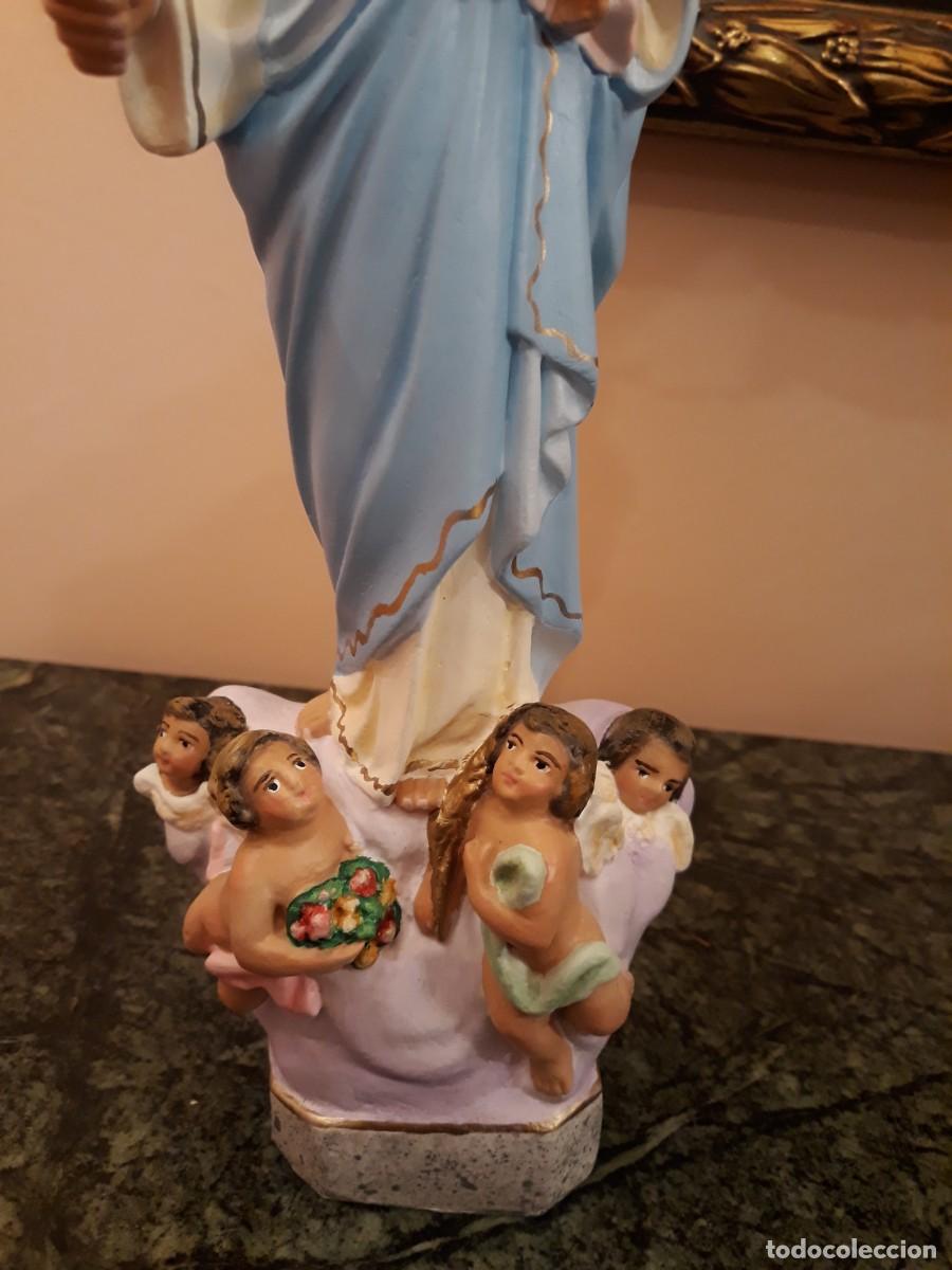 Arte: Virgen de los Angeles (25cm) - Foto 2