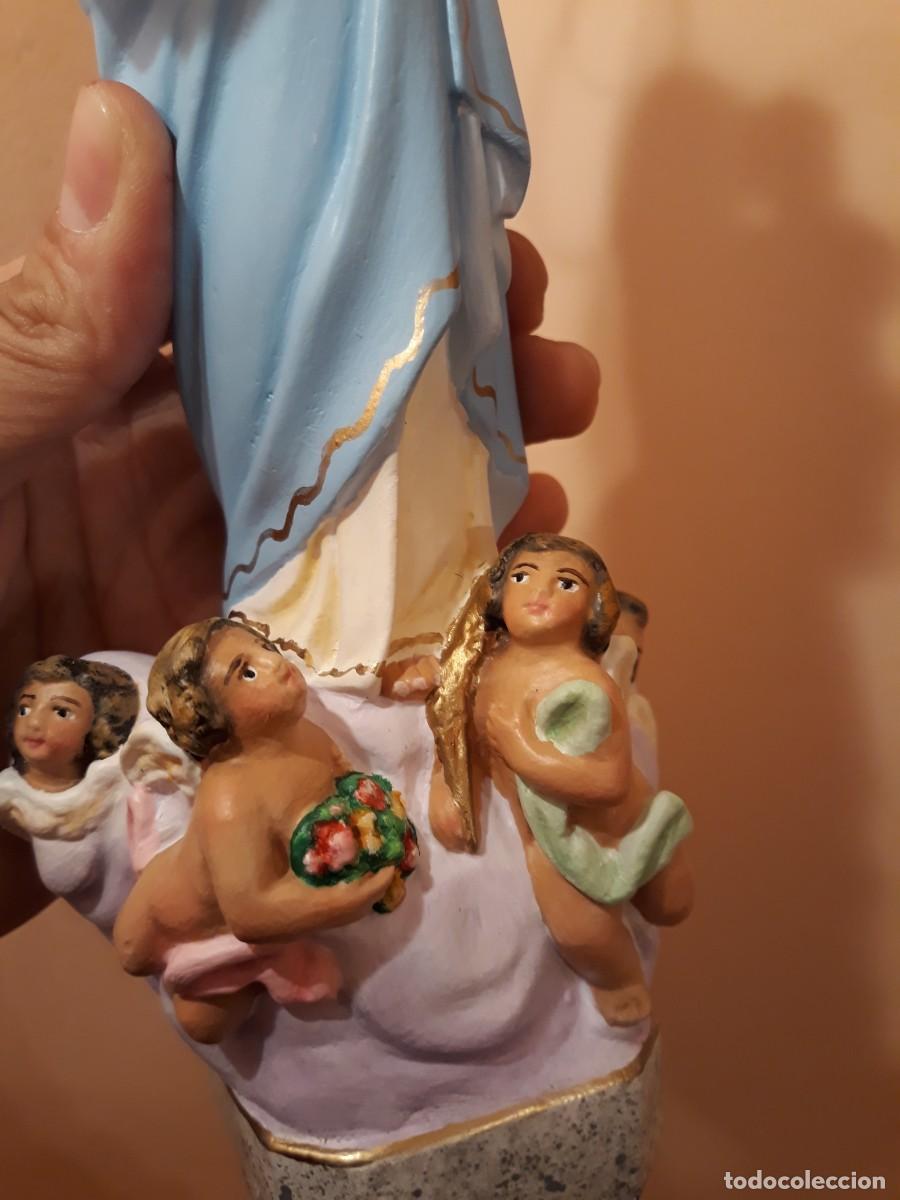Arte: Virgen de los Angeles (25cm) - Foto 3