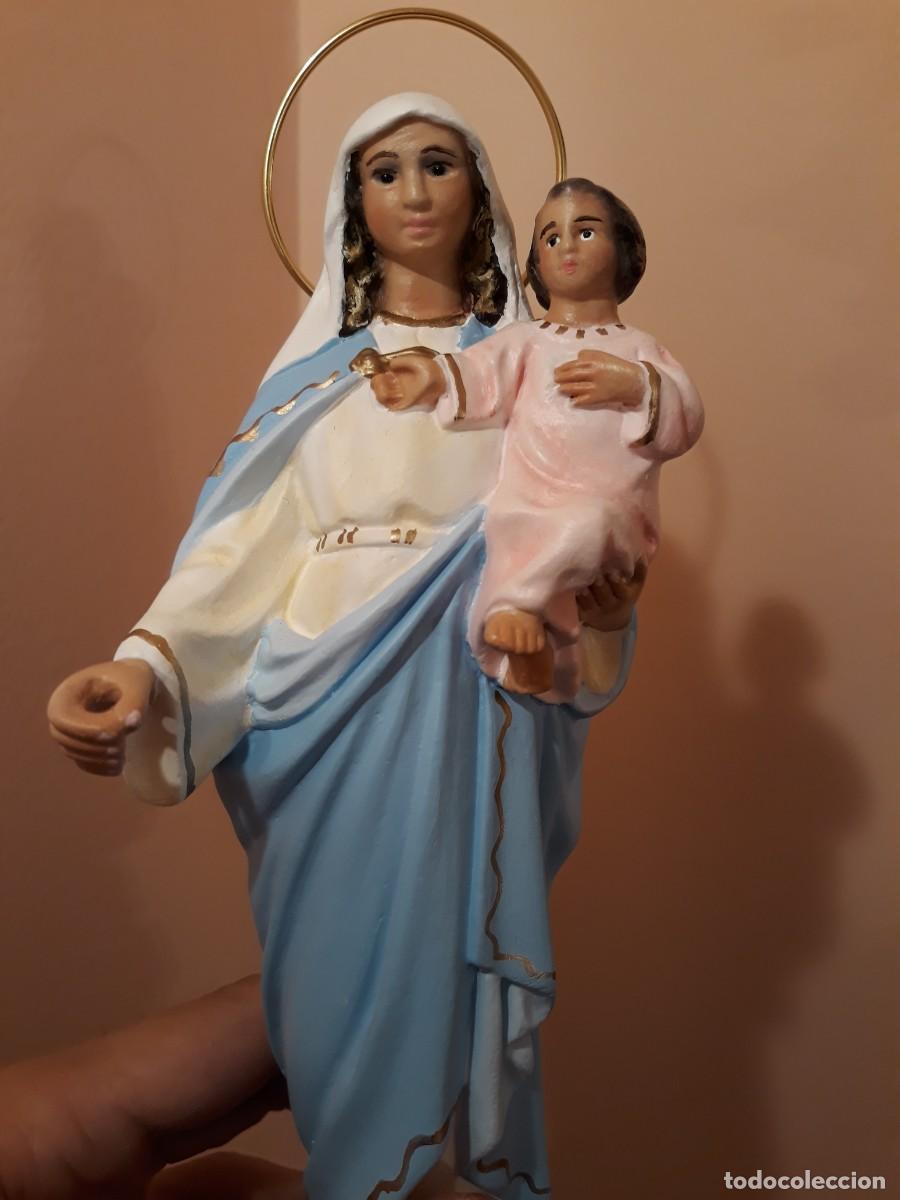 Arte: Virgen de los Angeles (25cm) - Foto 5