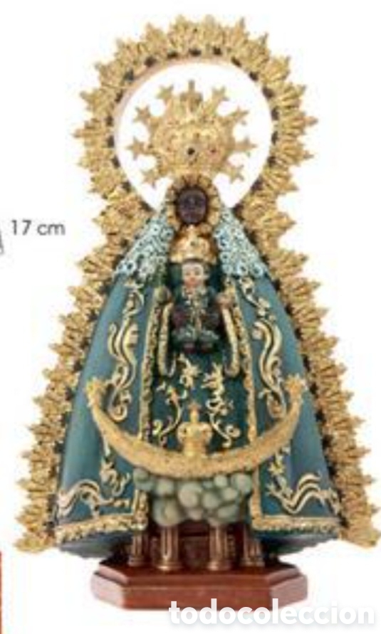 Arte: VIRGEN DE REGLA DE 17 CM NUEVA - Foto 1