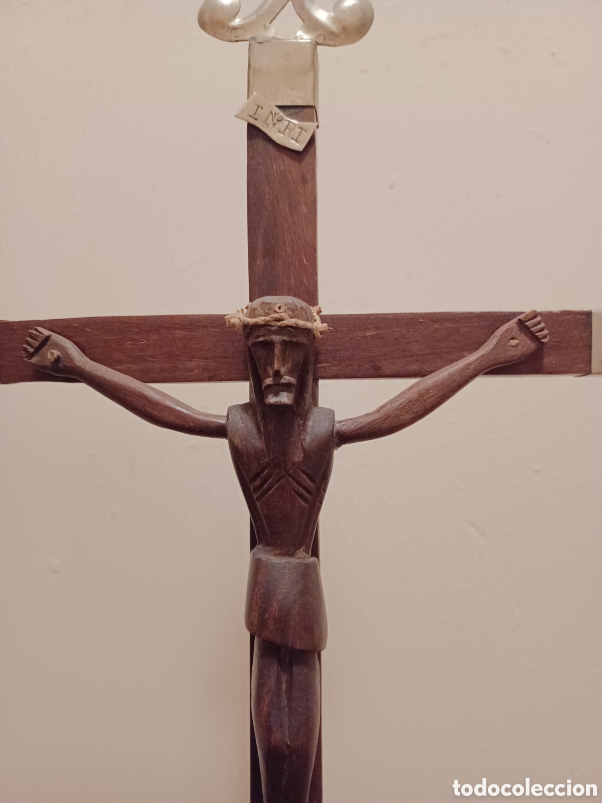 Arte: Cristo tallado en madera - Foto 2