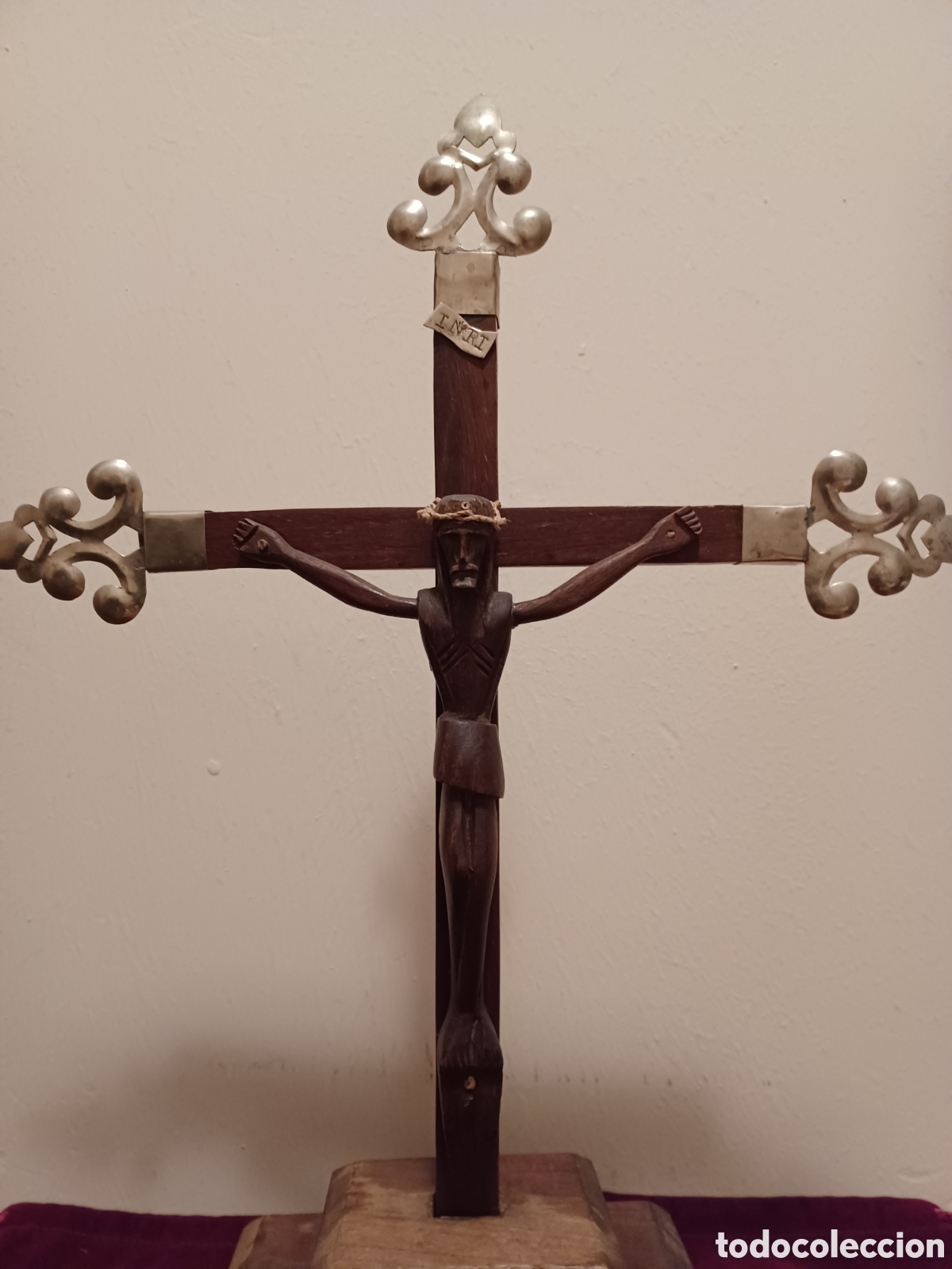 Arte: Cristo tallado en madera - Foto 3