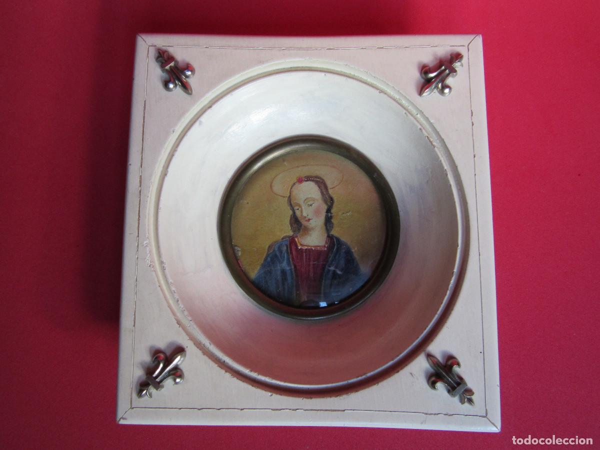 Arte: CUADRO DE VIRGEN SIN IDENTIFICAR - Foto 1