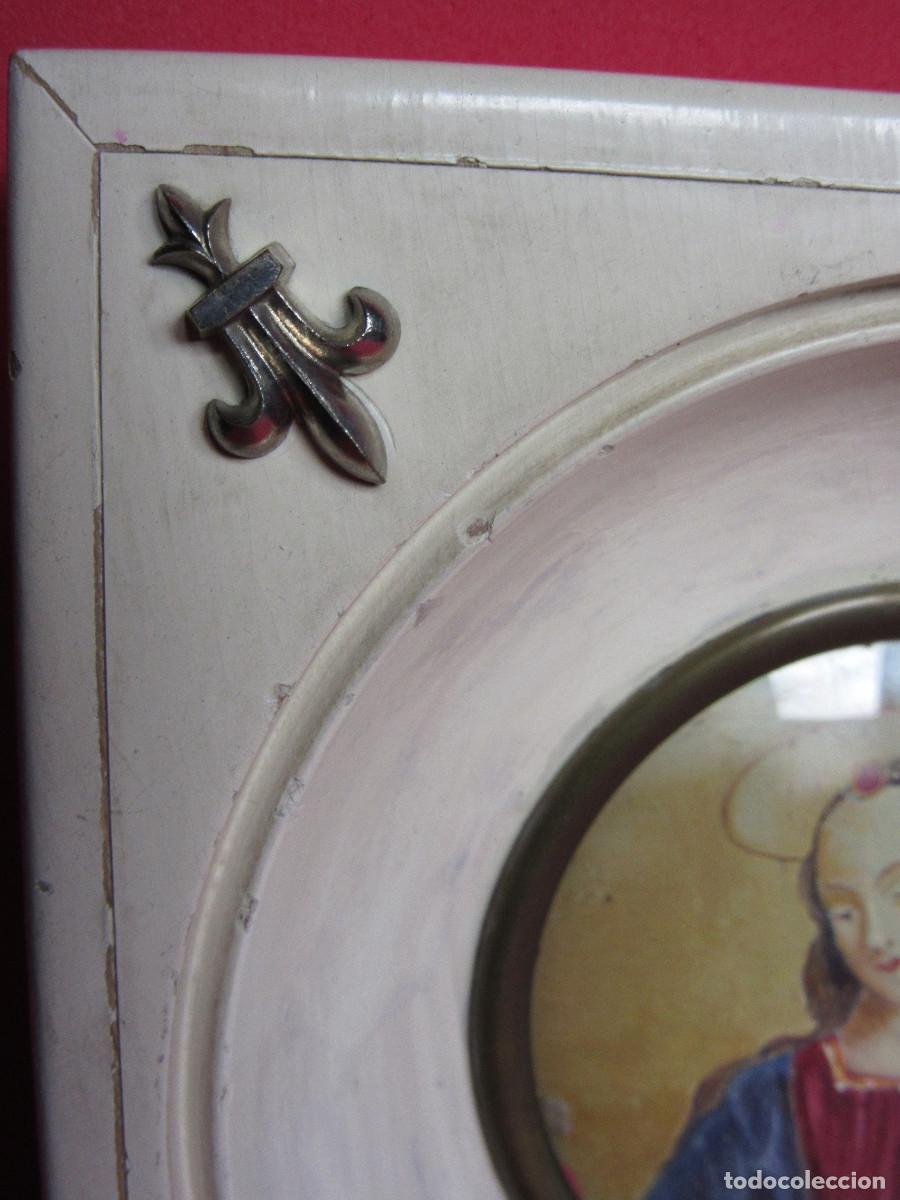 Arte: CUADRO DE VIRGEN SIN IDENTIFICAR - Foto 5