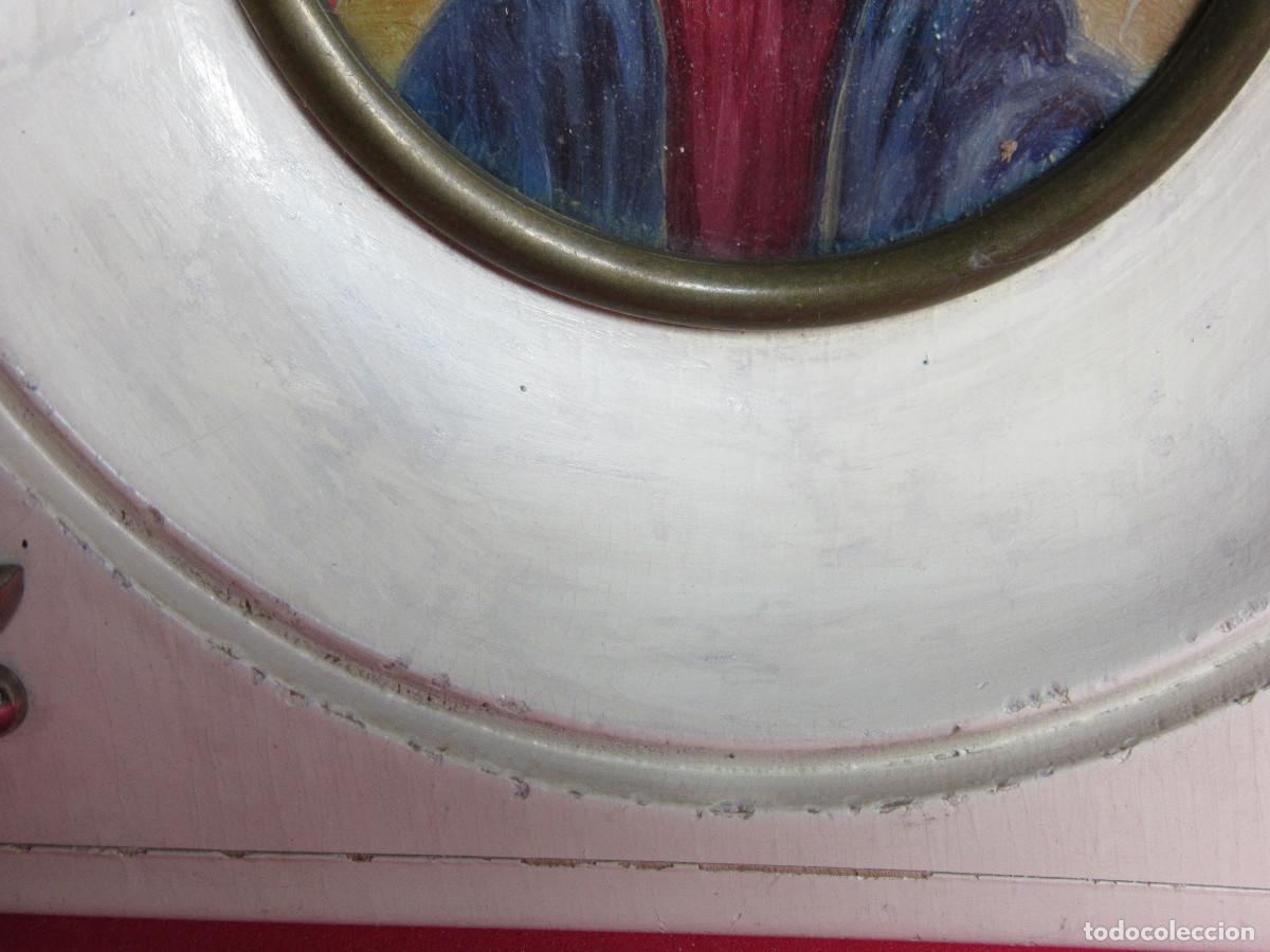 Arte: CUADRO DE VIRGEN SIN IDENTIFICAR - Foto 9