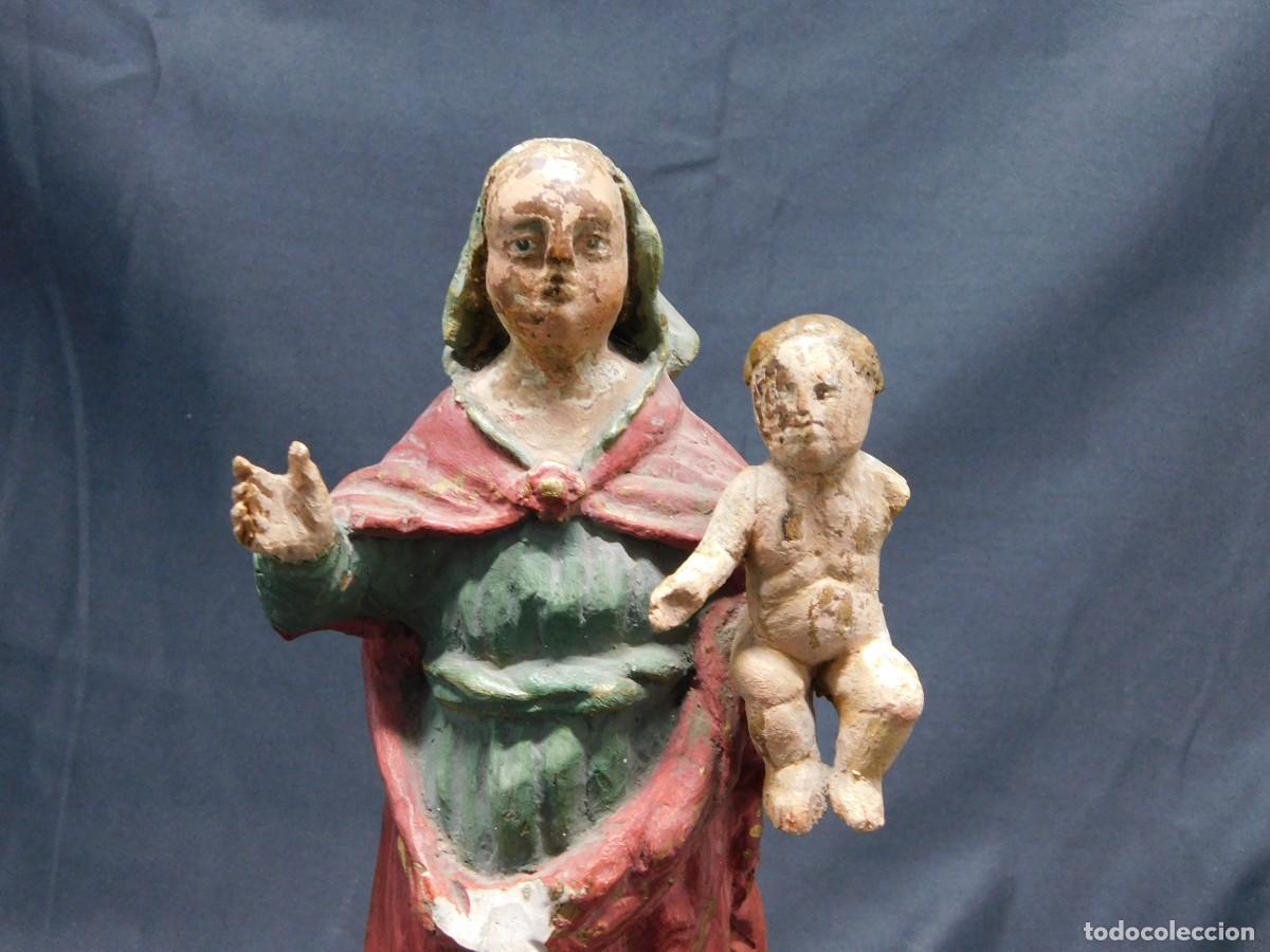 Arte: VIRGEN - TALLA RELIGIOSA - Foto 2