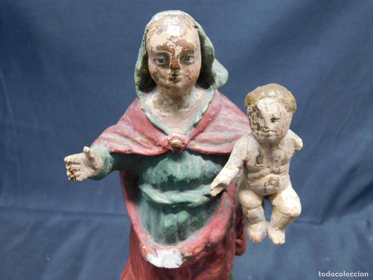Arte: VIRGEN - TALLA RELIGIOSA - Foto 3