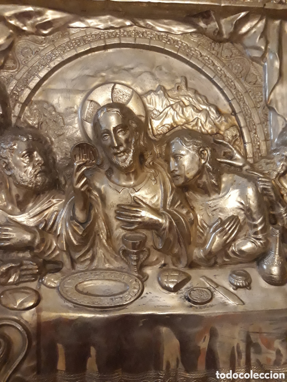 Arte: Cuadro de la &uacute;ltima cena de Jes&uacute;s. - Foto 2