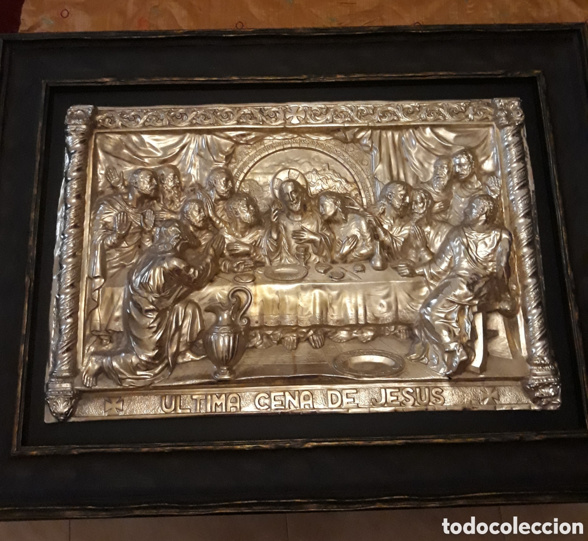 Arte: Cuadro de la &uacute;ltima cena de Jes&uacute;s. - Foto 1
