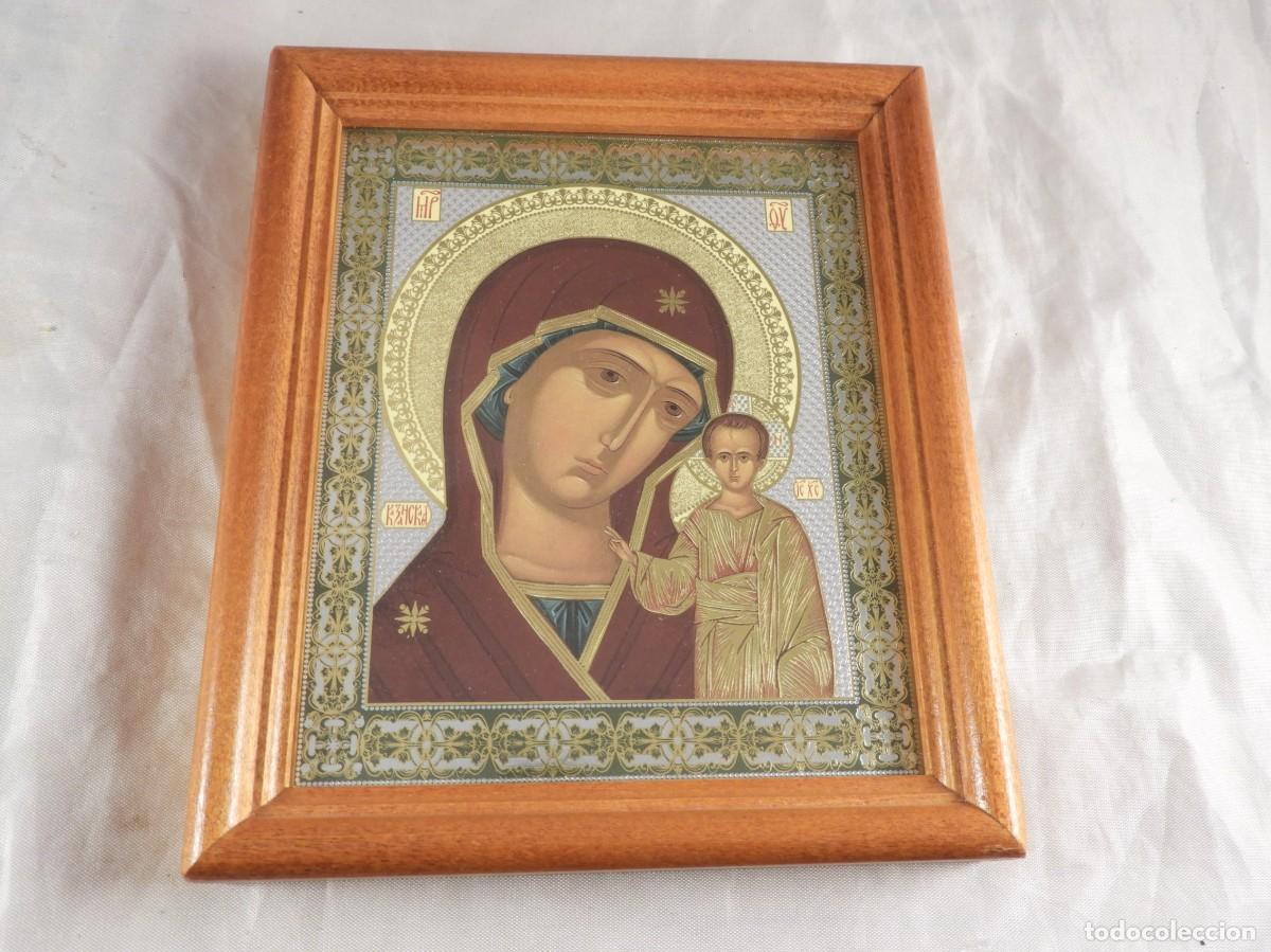 Arte: ICONO DE LA VIRGEN DEL PERPETUO SOCORRO - Foto 4
