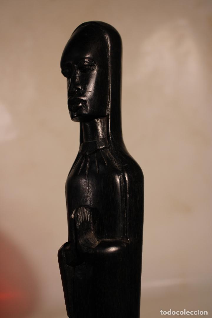 Arte: virgen de ebano - Foto 1