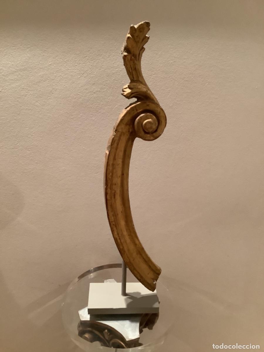 Arte: talla de madera sobre peana - Foto 2