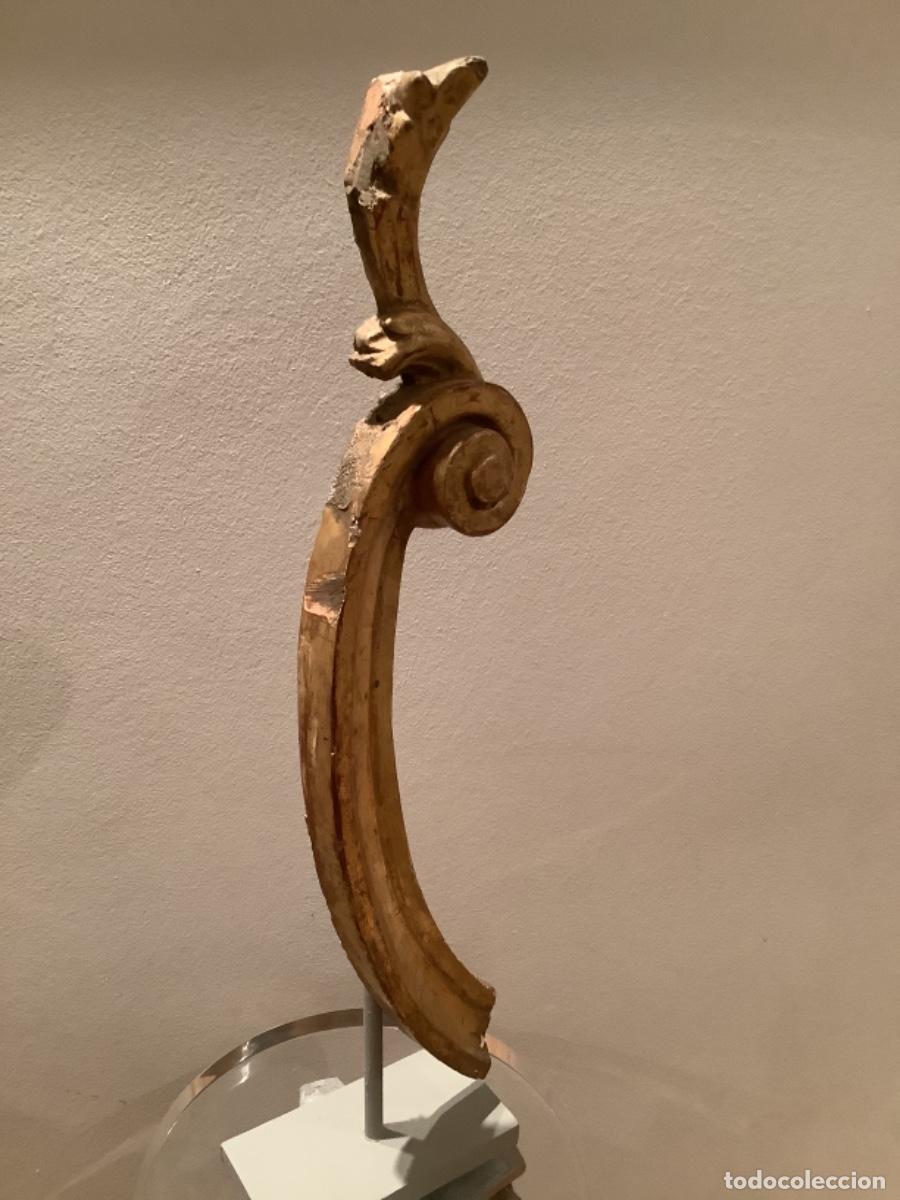 Arte: talla de madera sobre peana - Foto 3