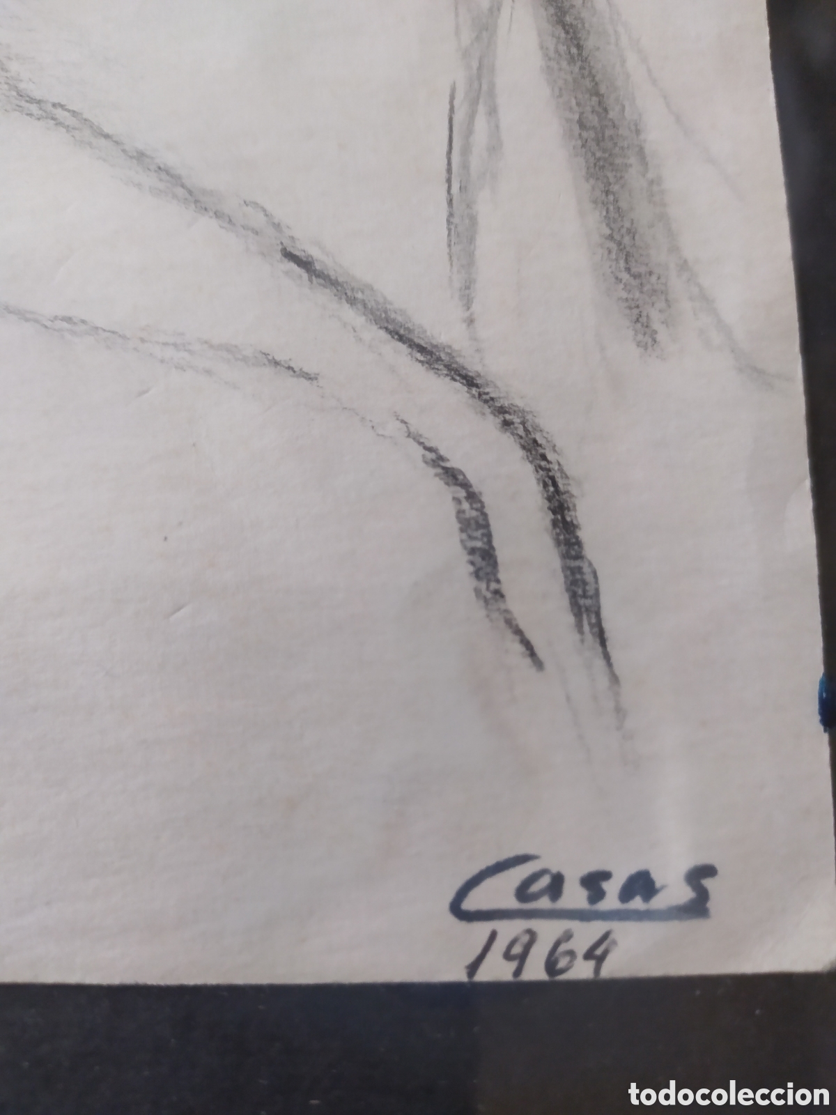 Arte: Cristo en carboncillo 1964 - Foto 3