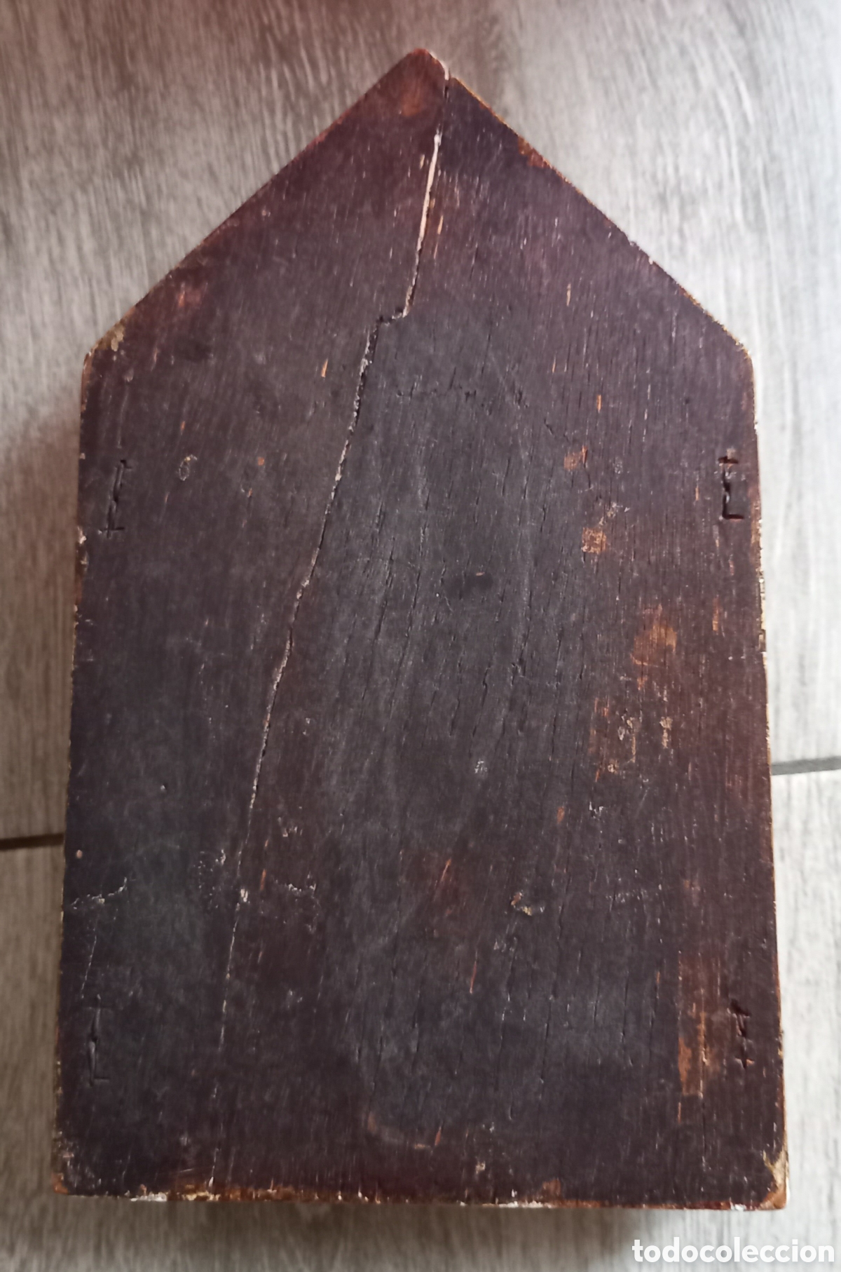 Arte: Antiguo triptico religioso - Foto 6