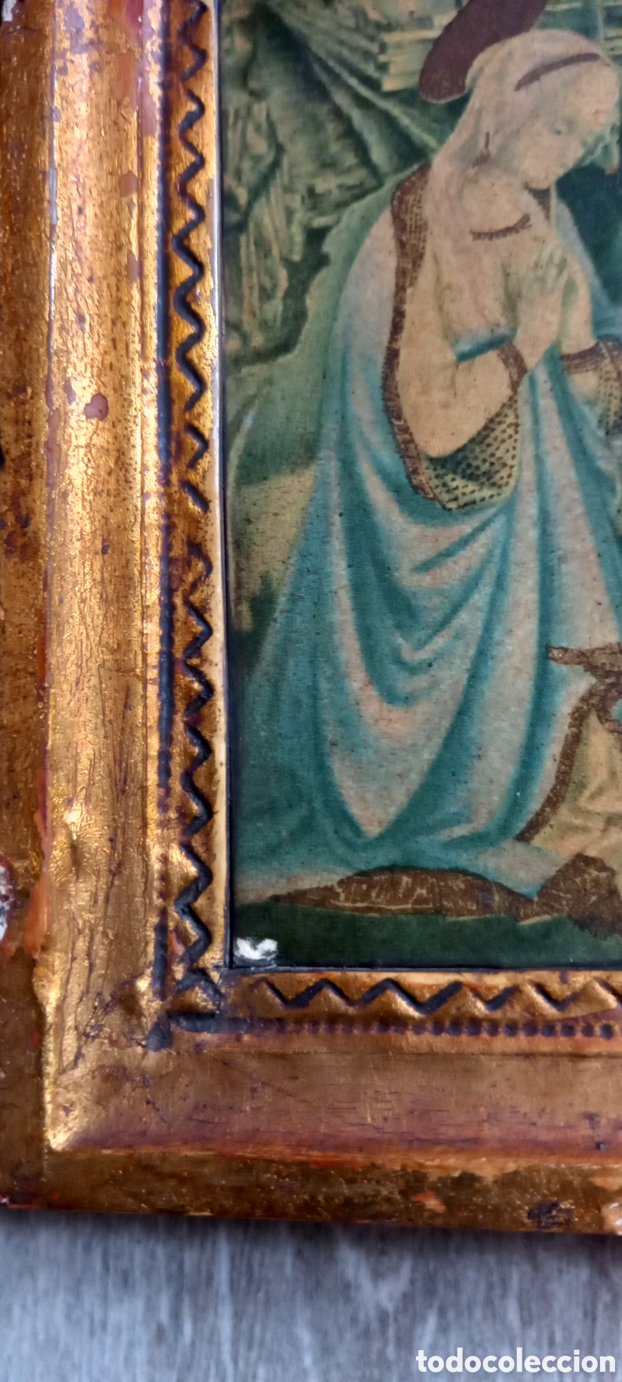 Arte: Antiguo triptico religioso - Foto 7