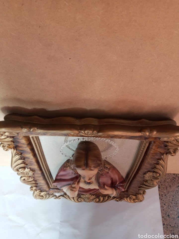 Arte: PRECIOSO SAGRADO CORAZ&Oacute;N DE JES&Uacute;S. - Foto 5