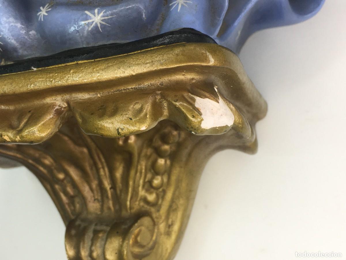 Arte: BUSTO VIRGEN DE LA INMACULADA - GUALUPE OLOT - Foto 8