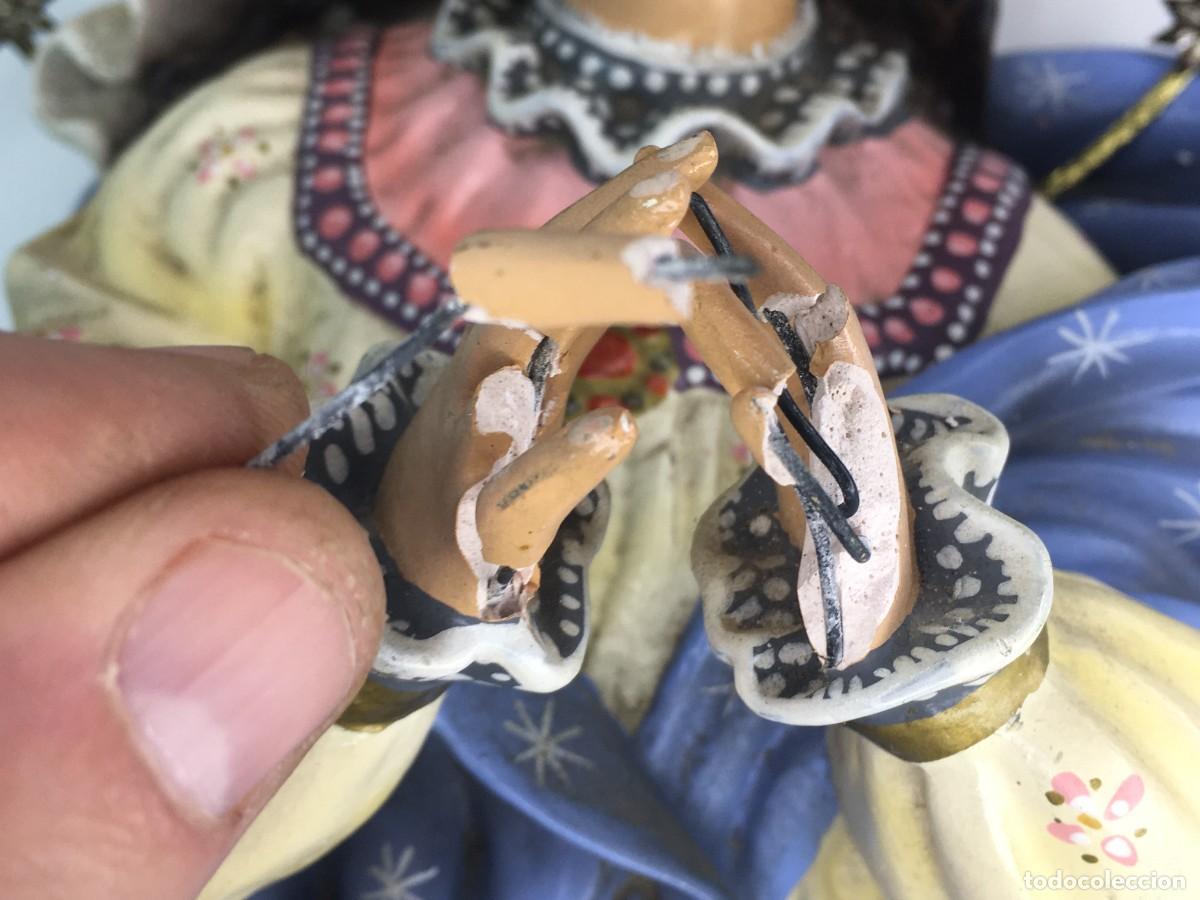 Arte: BUSTO VIRGEN DE LA INMACULADA - GUALUPE OLOT - Foto 10