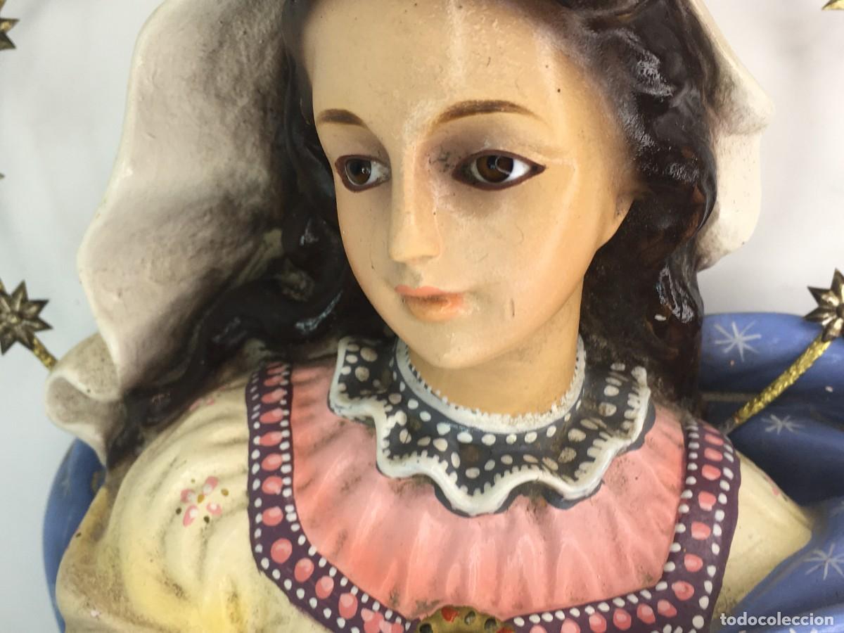 Arte: BUSTO VIRGEN DE LA INMACULADA - GUALUPE OLOT - Foto 12