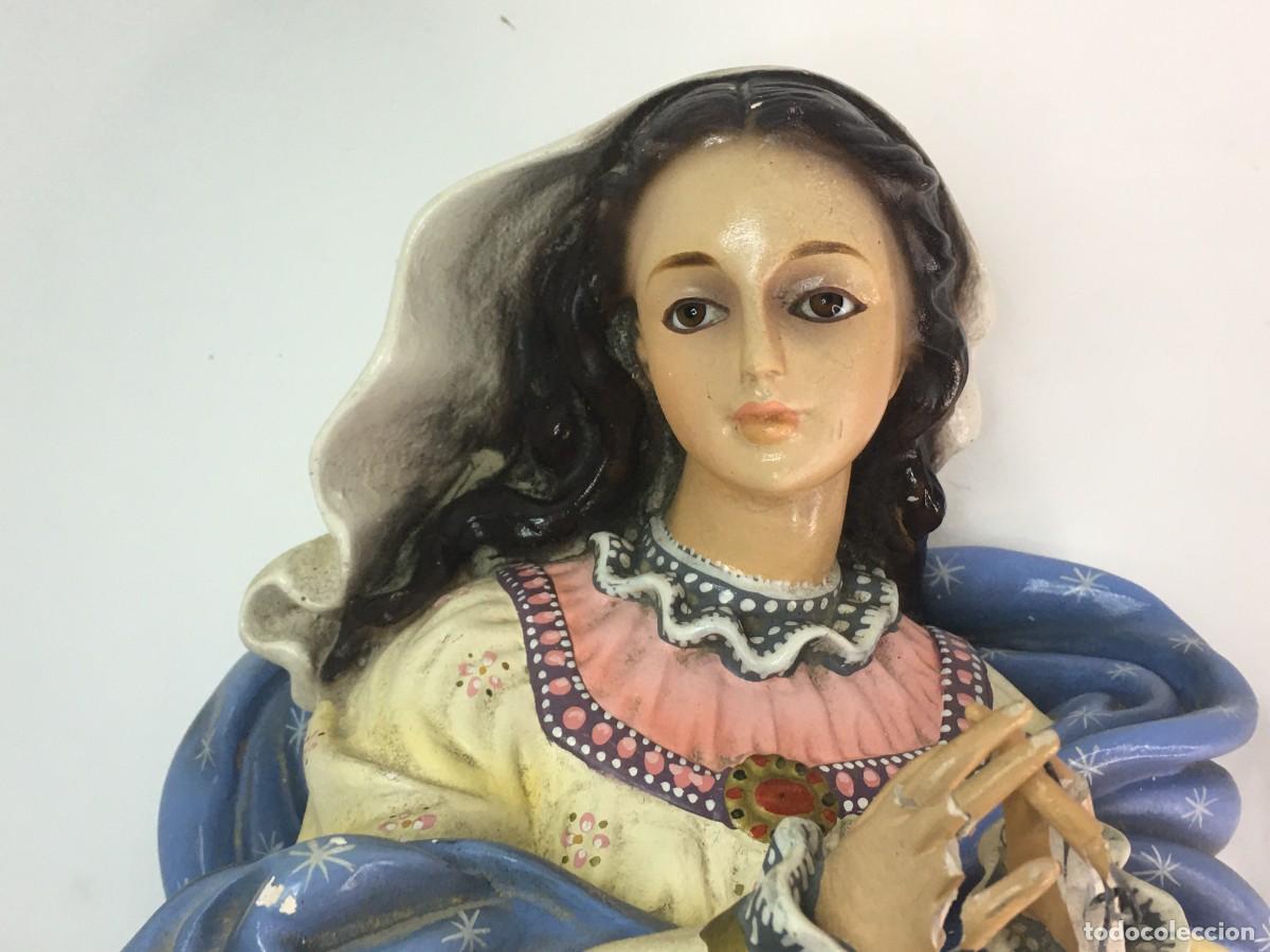 Arte: BUSTO VIRGEN DE LA INMACULADA - GUALUPE OLOT - Foto 14