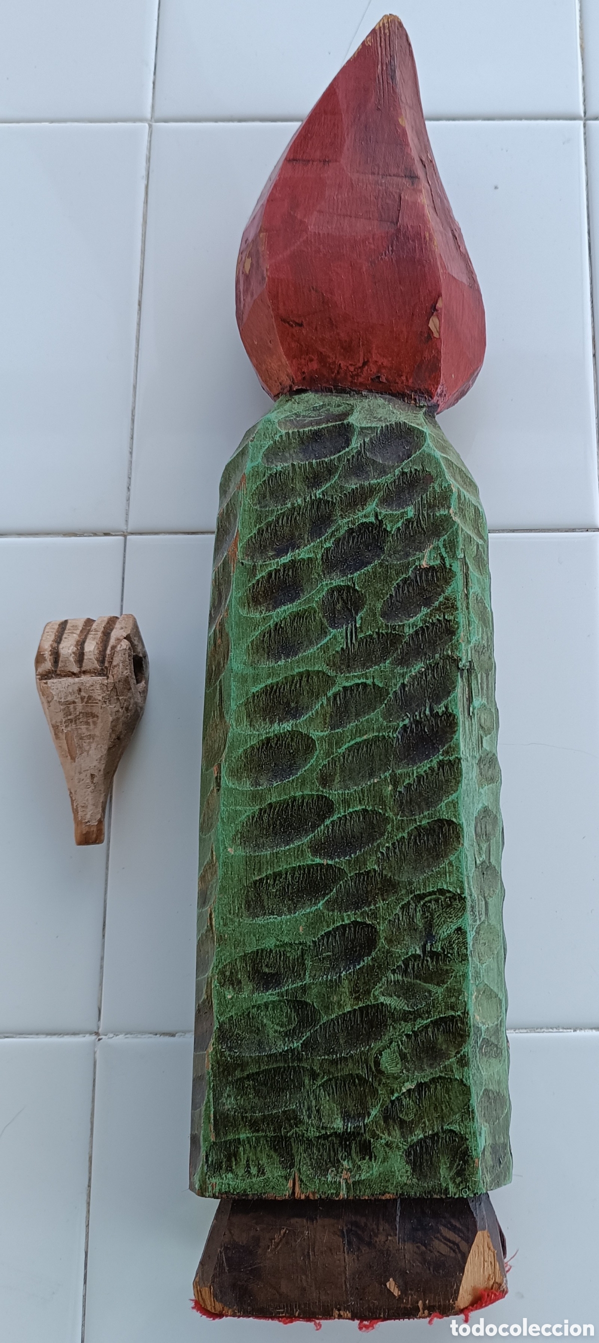 Arte: CRISTO tallado en madera. - Foto 4