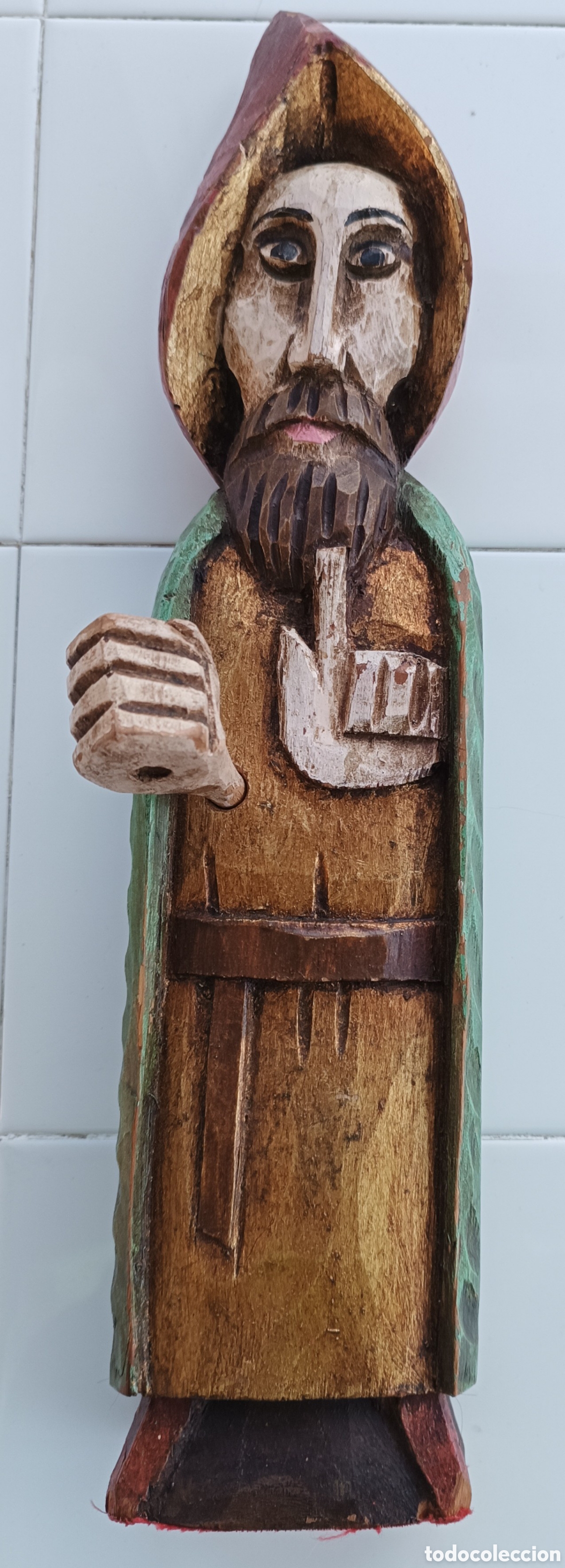 Arte: CRISTO tallado en madera. - Foto 1