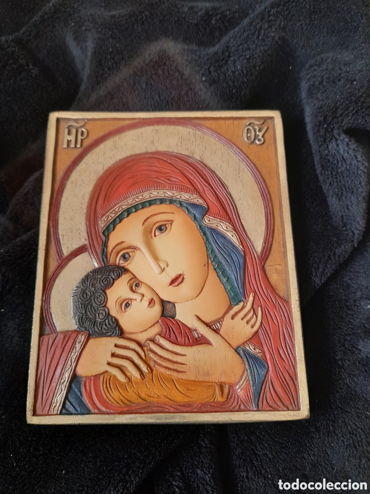 Arte: Bonito icono en relieve - Foto 1