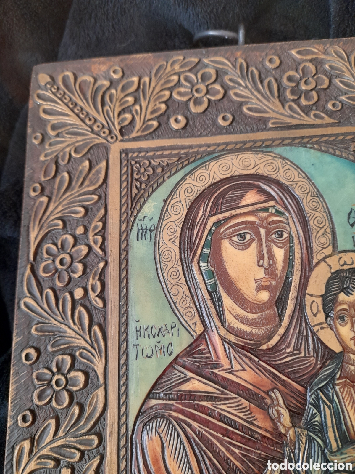 Arte: Magn&iacute;fico icono, tallado - Foto 3