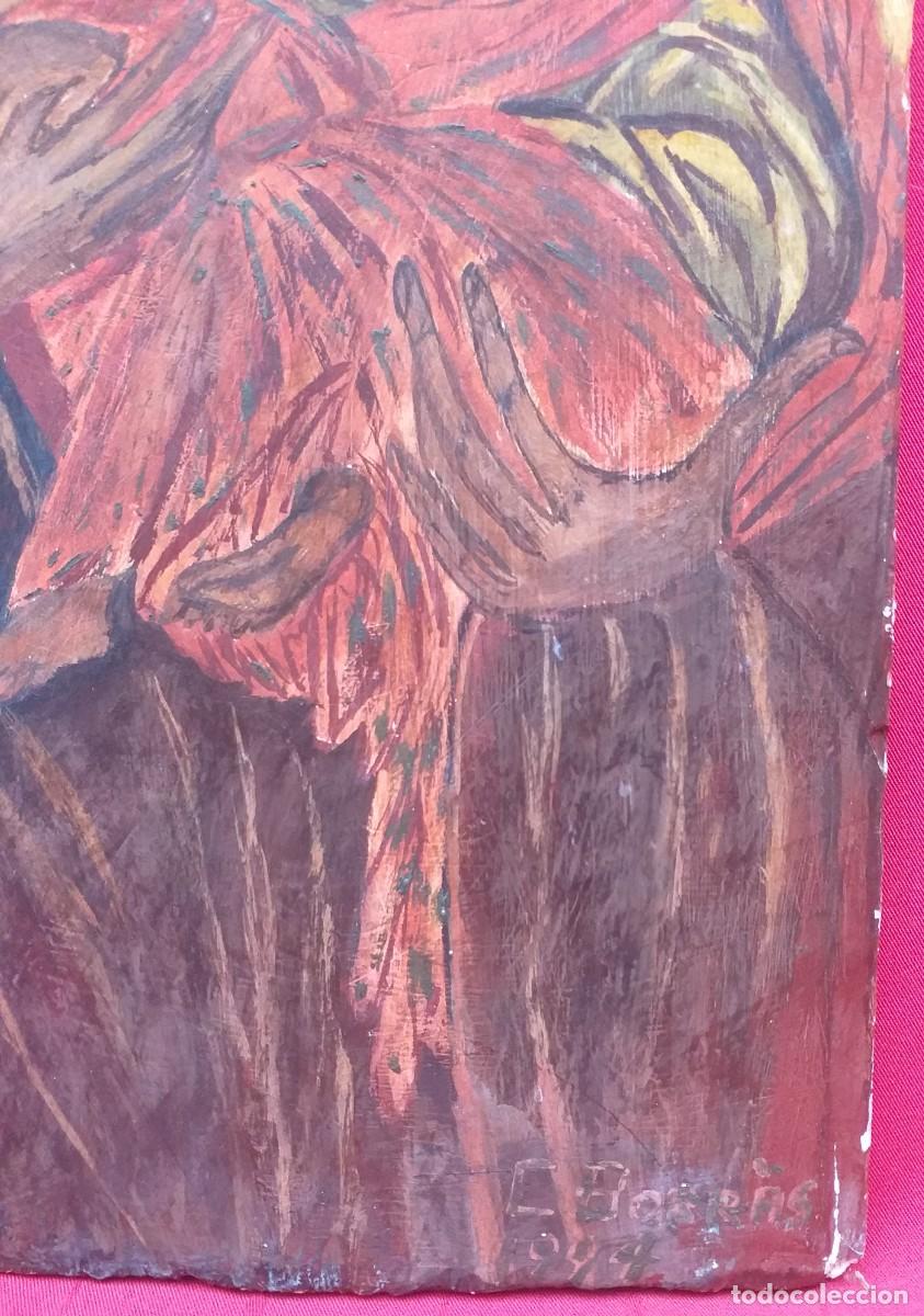 Arte: RETABLO DECORADO A MANO 1994 - Foto 7