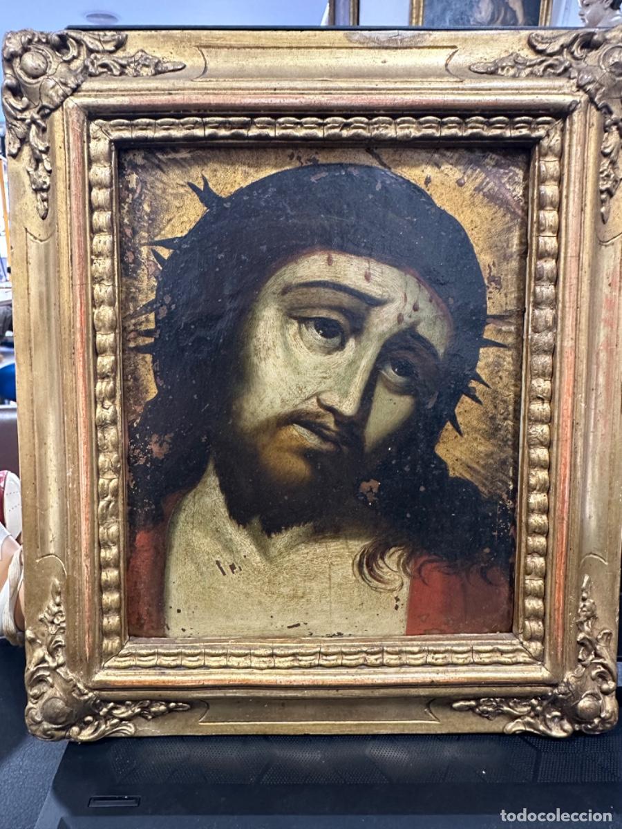 Arte: Ecce-homo oleo sobre cobre - Foto 1