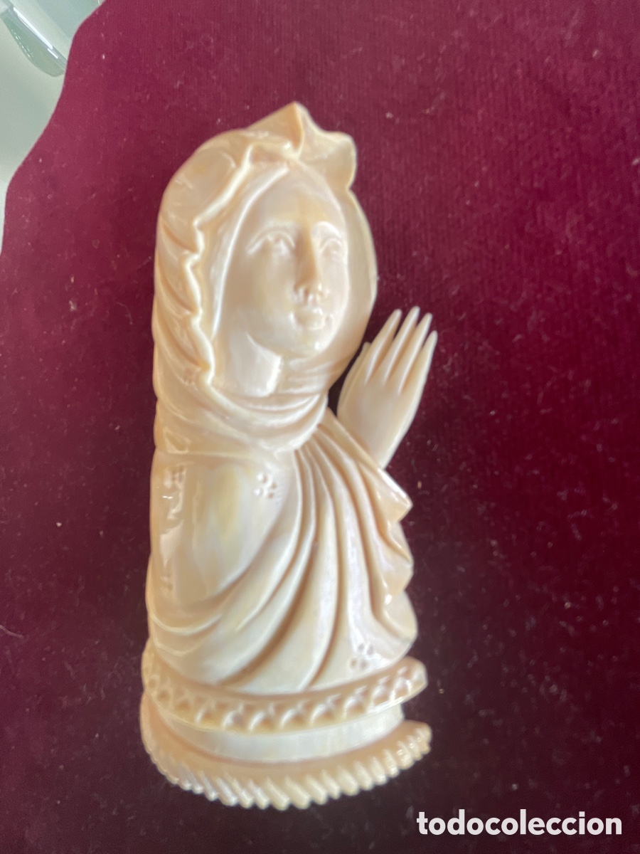 Arte: Virgen marfil - Foto 2