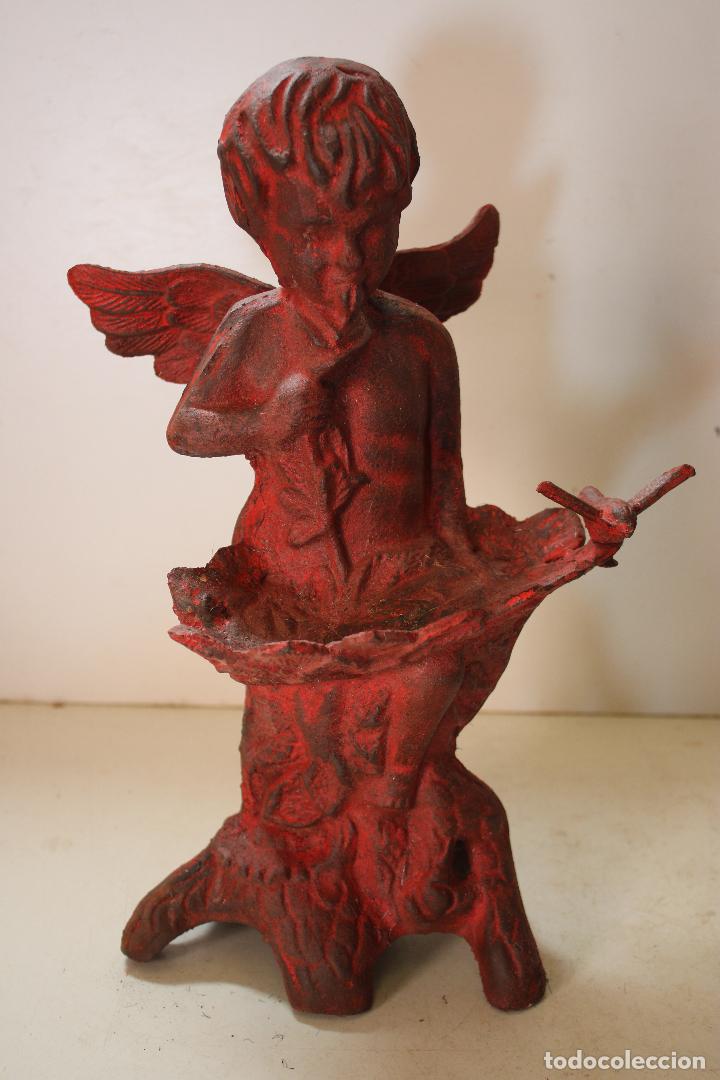 Arte: angel de hierro fundido - Foto 1
