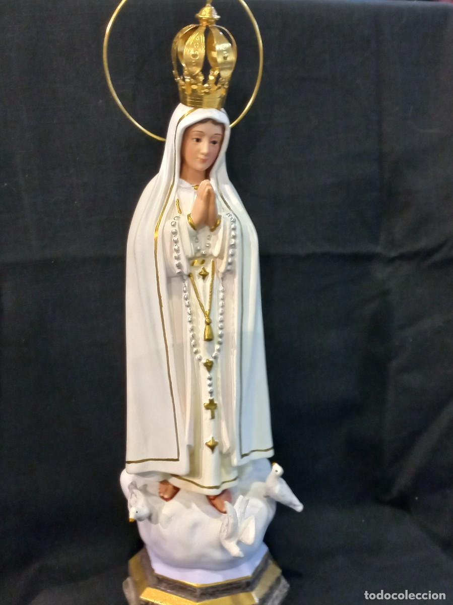 Arte: VIRGEN DE F&Aacute;TIMA (30cm) e - Foto 1