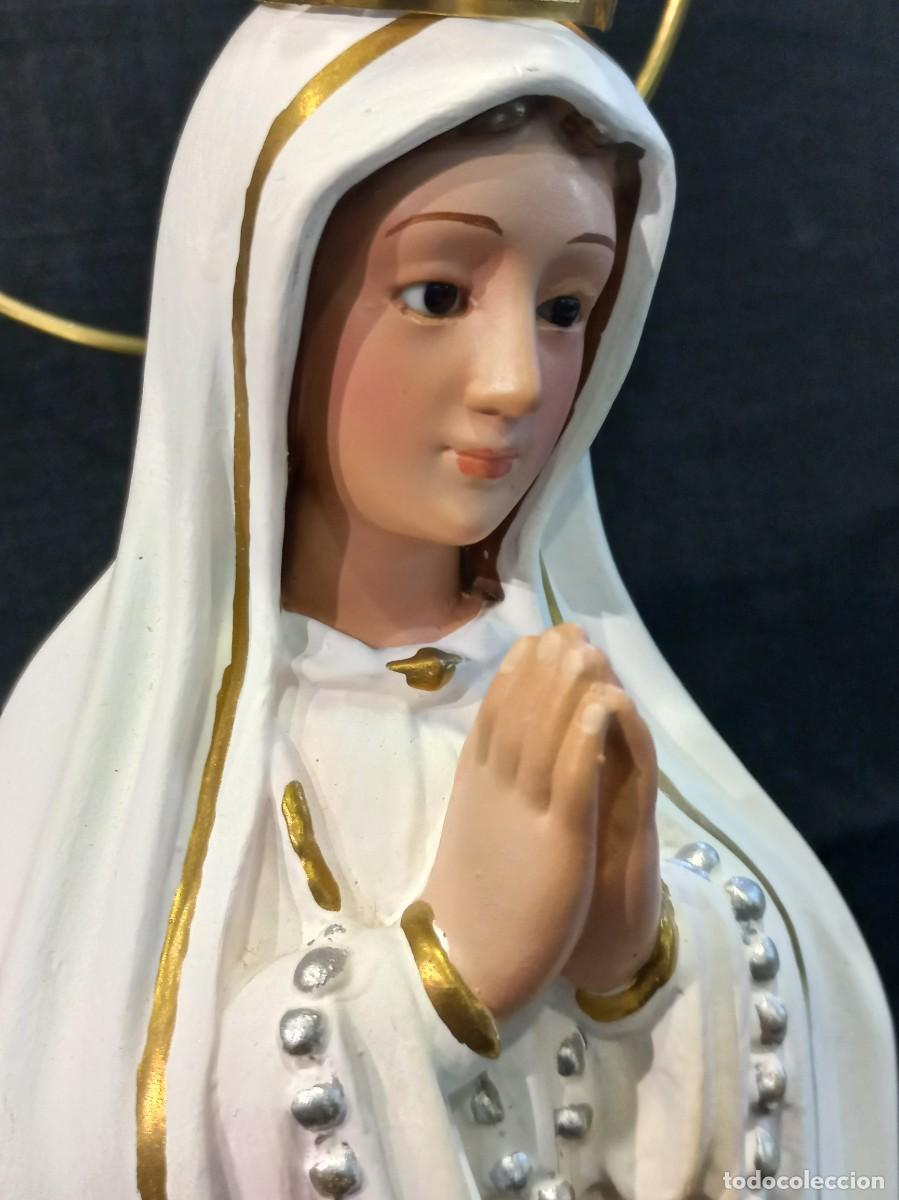 Arte: VIRGEN DE F&Aacute;TIMA (30cm) e - Foto 4