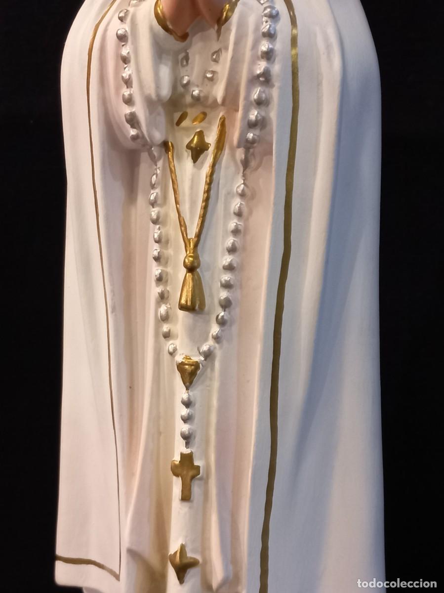 Arte: VIRGEN DE F&Aacute;TIMA (30cm) e - Foto 6