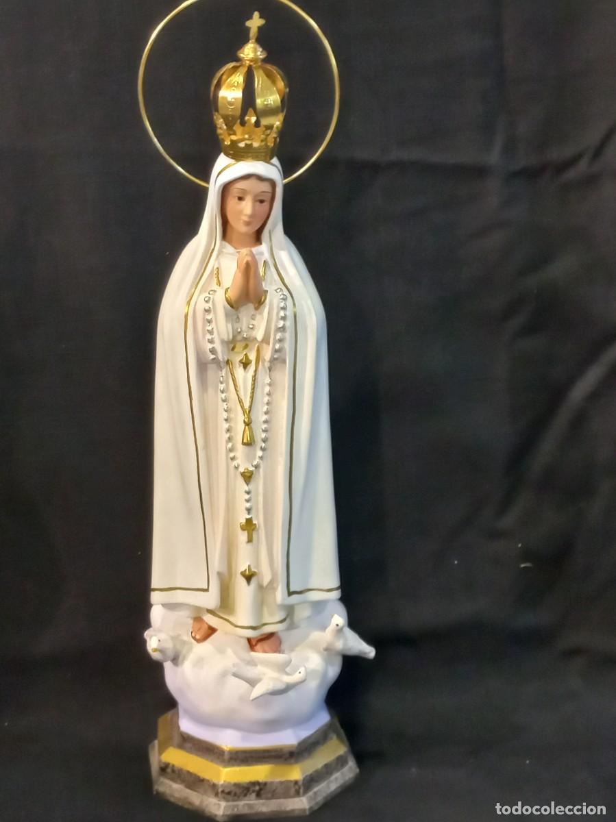 Arte: VIRGEN DE F&Aacute;TIMA (30cm) e - Foto 7