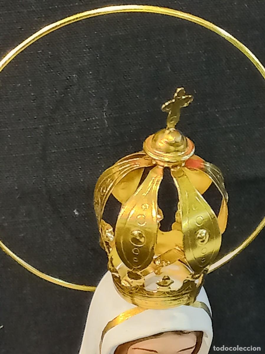 Arte: VIRGEN DE F&Aacute;TIMA (30cm) e - Foto 12
