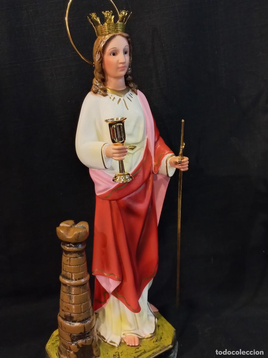 Arte: SANTA B&Aacute;RBARA (30cm) - Foto 2